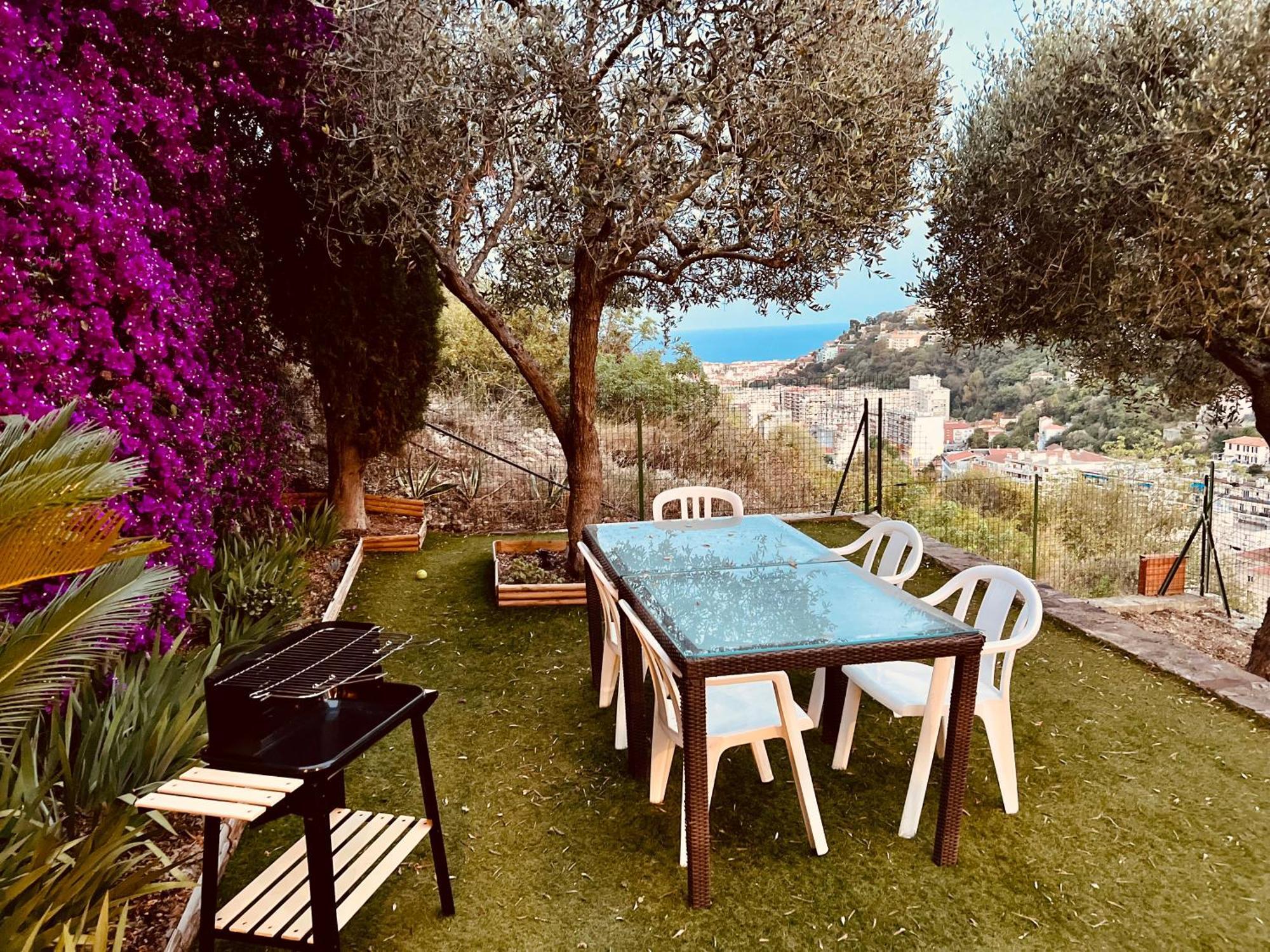 Nissa La Bella, Piscine Et Vue Appartamento Nizza